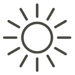 solar sun light icon